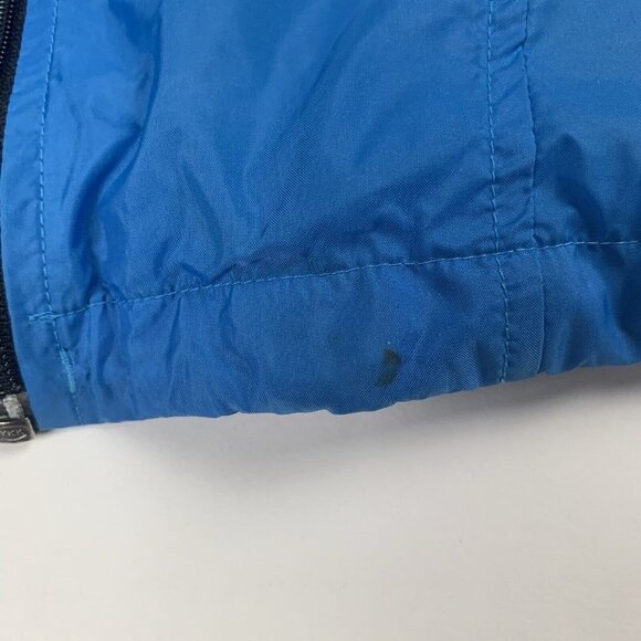 Vintage 90s Nike Gray Tag Windbreaker Jacket L Black Blue Aqua Colorblock - Picture 2 of 7